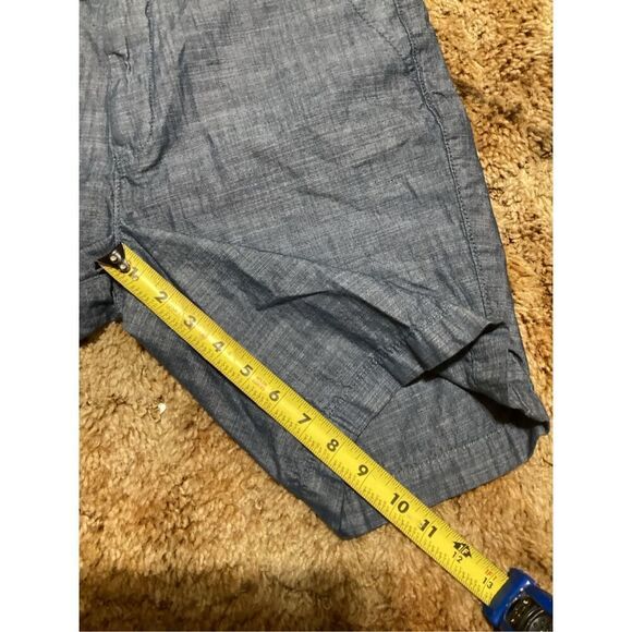 GOODFELLOWS Mens Chambray Shorts 30 - Picture 6 of 8